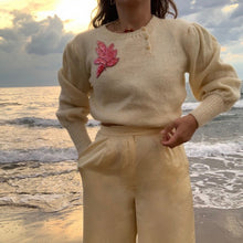 Carica l'immagine nel visualizzatore di Gallery, Vintage puffed sleeves sweater