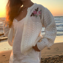 Carica l'immagine nel visualizzatore di Gallery, Vintage embroidered cardigan