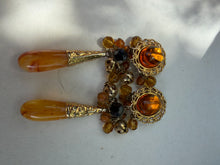 Carica l'immagine nel visualizzatore di Gallery, Orecchini vintage “honey drops”
