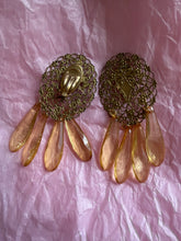 Carica l'immagine nel visualizzatore di Gallery, Orecchini vintage “ salt &amp; gold “
