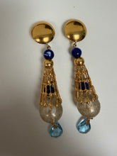 Load image into Gallery viewer, Orecchini vintage “Midnight dream”
