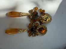 Carica l'immagine nel visualizzatore di Gallery, Orecchini vintage “honey drops”
